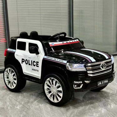 POLICE TOYOTA KIDS RIDE ON JEEP WITH LIGHT & SOUND
